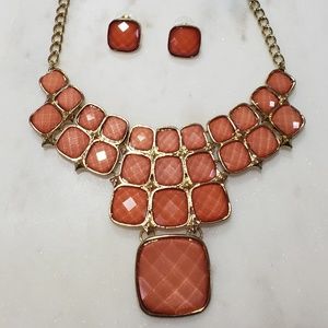 BR Necklace and earrings